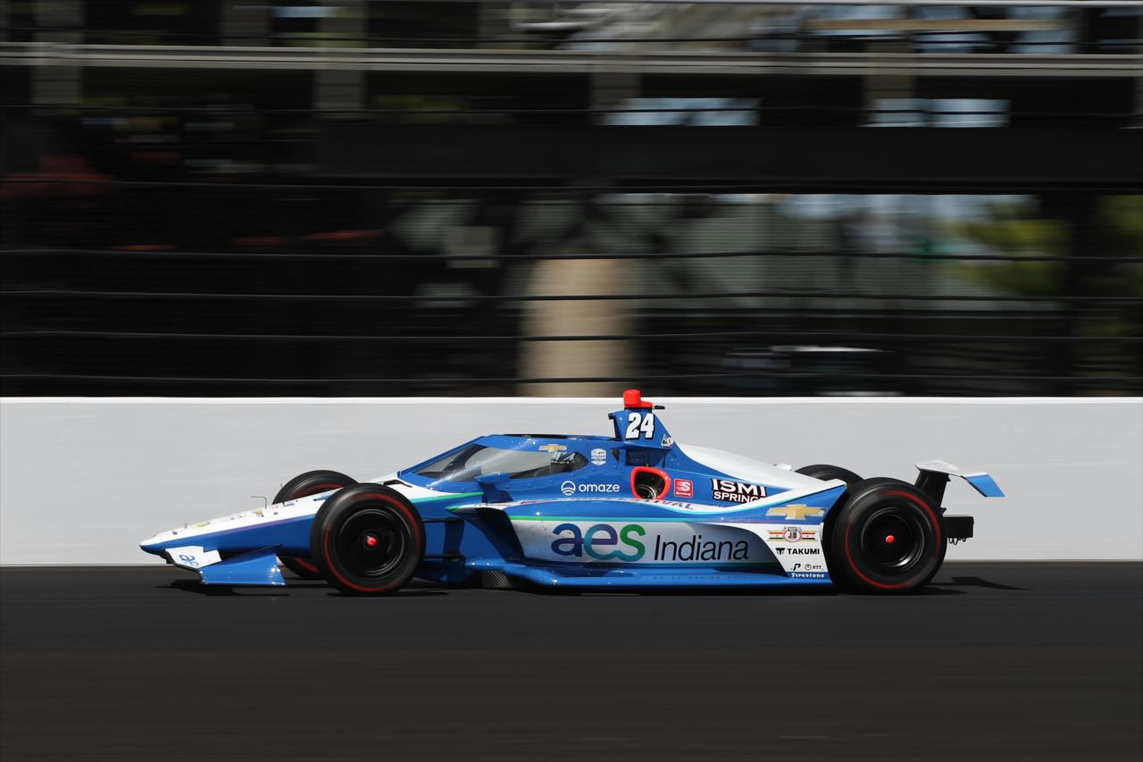 Sage Karam - Indianapolis 500 Open Test - By: Chris Owens -- Photo by: Chris Owens